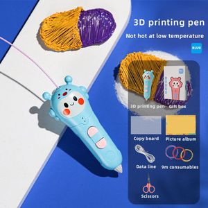 3D-printpen voor 3D-schilderen en krabbelen voor kinderen - Blauw