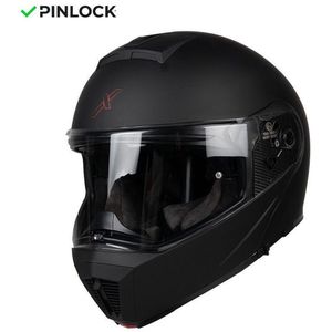 Motor Modulaire Modulaire helm STORM Zwarte mat XL van MOTOBLOUZ