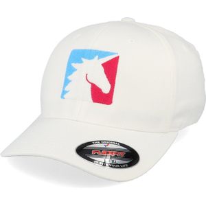 Hatstore- Unicorn Sport Logo White Flexfit - Unicorns Cap