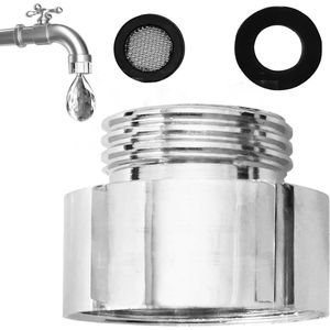3/4 Inch Vrouwelijk naar 1/2 Inch Mannelijke Messing Pijp Reducer met Rubber Seal Adapter