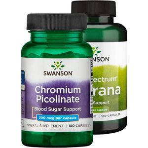 Swanson | Gewichtsbeheersing Bundel | 2 x supplement potje