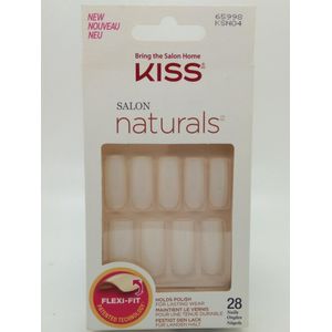 Kiss Salon Naturals Full Cover ""Chillax"" 28 Nails KSN04