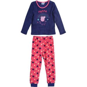 Pyjama Peppa Pig coral fleece maat 122/128