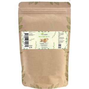 Multani Mitti Klei – 100g | 100% Natuurlijk & Chemicaliënvrij | Voor DIY Gezichtsmaskers, Haarmaskers, Lichaamsmaskers, Scrubs, Zeep, Anti-Aging & Huidversteviging