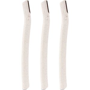 INTER-ESQUE Dermaplaning Wenkbrauw Scheermesje - Scheermes - Gezicht Scheermesjes Vrouw - Wenkbrauw Mesje - Eyebrow Razor - Scheermesjes Gezicht 3x Klein