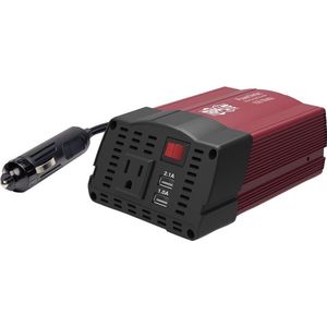 Tripp Lite PV150USB netvoeding & inverter Auto 150 W Zwart, Rood