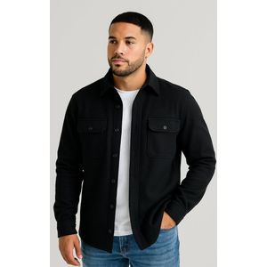 Gym Revolution - zomerjack heren - jacket heren - zomerjas heren - jasje heren - Zwart maat S