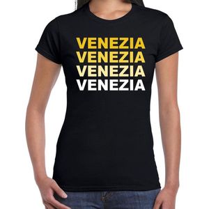 Venezia / Venetie t-shirt zwart voor dames - Italie / wereldstad shirt / kleding XXL