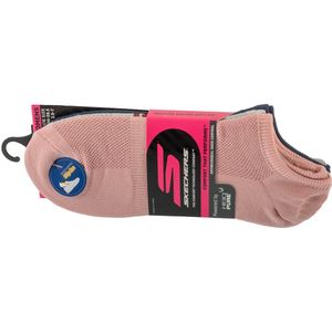 Skechers 3pk Womens Microfiber Non Terry No Show, Vrouwen, Veelkleurig, Sokken, maat: 35-39,5