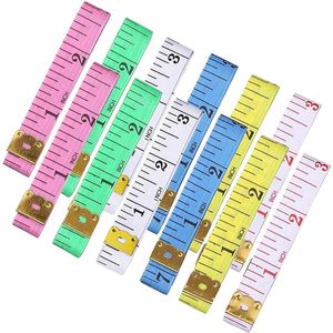 Dubbelzijdige Zachte Tape Meetlint voor Nauwkeurig Meten - 12 Stuks van 150 cm & 60 Inch