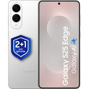 Samsung Galaxy S25 Edge 5G - 256GB - Titanium Silver + 1 jaar extra garantie