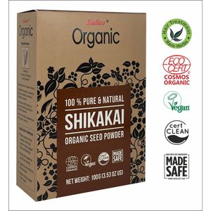Radico - ORGANIC REETHA - Haarmasker - 100% Natuurlijke BIO Organic Vegan - 100g