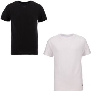 LEVI'S® Kids - 2-Pack T-shirts - Korte Mouwen - Effen - Katoen