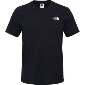 The North Face S s Simple Dome Tee - Eu Outdoorshirt Heren - TNF Black