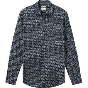 Tom Tailor Overhemd Overhemd Met Print 1042643xx10 35992 Mannen Maat - XL
