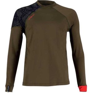 Aqualung Rash Guard Xscape Uv-werende Langarm T-shirt Bruin 3XL