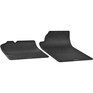 Walser DirtGuard rubberen voetmatten geschikt voor Smart Fortwo 451 Coupe/Cabrio 2010 - 2015