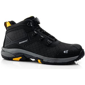BuckBootz Tradez Wheelz Mid S1PS - Zwart - 45