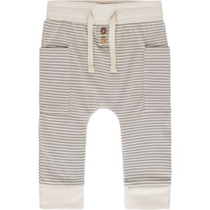 Baby's Only Broekje Stripe - Baby broek - Urban Green - Maat 62 - 100% ecologisch katoen - GOTS