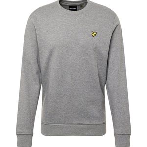 Lyle & Scott Crew Neck Sweatshirt Truien & Vesten Heren - Sweater - Hoodie - Vest- Grijs - Maat L