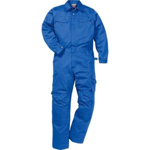 Kansas Industrie-Overall Icon One Baumwoll-Overall 8112 KC, mit Knietaschen Royalblau-3XL