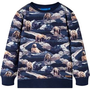 vidaXL - Kindertrui - 104 - marineblauw