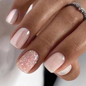 Allecto plus - Roze Pailletten voor Manicure van 24 Vierkantjes - Dames en Meisjes - Nagels Knippen Set
