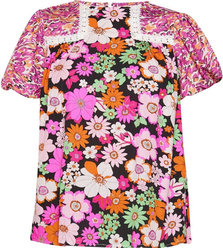 usha - Festival Collection - Blouse - Floral Print