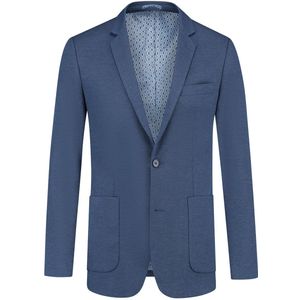GENTS - Colbert stretch - Polyblend - Royal Blue - Maat 50/L
