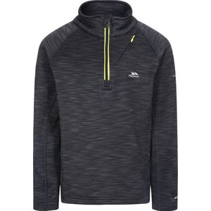 Trespass Kinder Hoodie Edvin Fleece At200 Black Marl-5/6