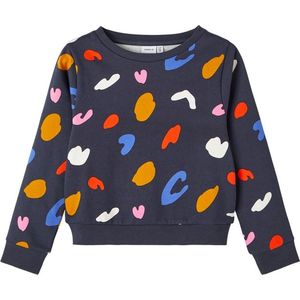 Name It kids meisjes trui OBIGLEO India Ink Regular Fit
