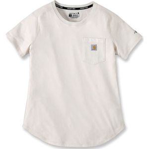 Carhartt Damen Midweight S S Pocket T-Shirt Malt