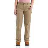 Carhartt - Crawford Werkbroek - Beige - Zand Stretch Canvas - Losse Pasvorm