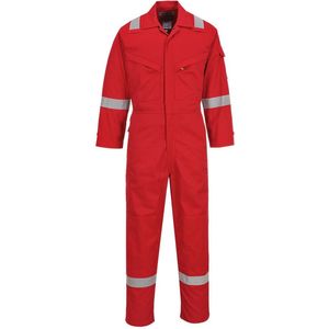 Portwest - FR28 - Vlamvertragende Antistatische Overall - Rood - 280gr