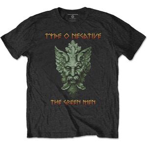 Type O Negative - Green Man Heren T-shirt - M - Zwart