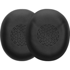 kwmobile 2x oorkussens geschikt voor Jabra Evolve2 65 Flex - Earpads voor koptelefoon in zwart