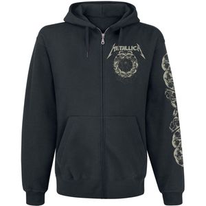 Metallica Snake Ring Heren Vest met capuchon - zwart - S