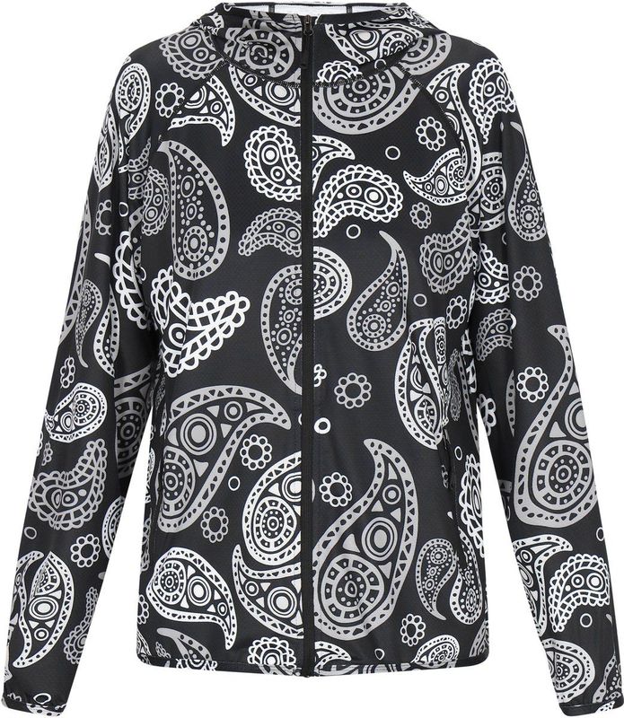 usha - Tussenjassen - Paisley Print - Lichtgewicht - Regular Fit