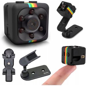Novity® | Mini Spy Camera – Full HD – Verborgen Beveiligingscamera – Klein Formaat – Bewegingsdetectie