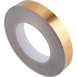 Waterdichte PVC-folie Stickers Zelfklevend Vloervoegen Decoratie - Goud 2cm .
