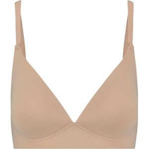 Bye Bra Bh-Top zonder beugel, Beugelloze Bh-Top, Soepel, Lichtgewicht, Goede Borstondersteuning, Shapewear Voor Dames, Beige, XXL