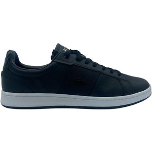 LACOSTE CARNABY PRO CGR 123 3 SMA BLK/WHT LEATHER - SIZE 42.5 / 8.5