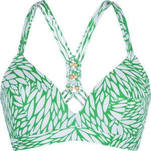 LingaDore Voorgevormde Triangel Bikini Top - 6502TB - Grain grass - 36D