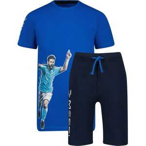 Messi Goal pyjama Unisex Pyjamaset - Maat 110/116 - Classic blue