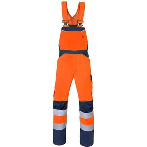 Havep Amk. Overall High Visibility 20221 - Fluo Oranje/Donker Denim - 50