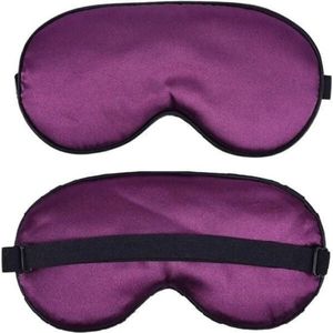 *** Slaapmasker Purple - Reismasker Paars- Slapen Donker - van Heble® *** - Luxe slaapmasker - Paars - van Heble® ***