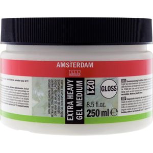 Amsterdam Extra heavy gel medium glanzend 021 pot 250 ml