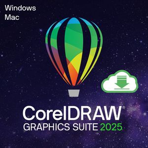 CorelDRAW - Graphics Suite 2025 - Eenmalige Aanschaf - Windows & MAC