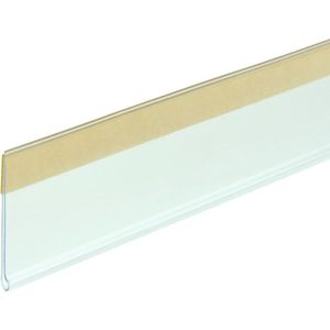 100 stuks zelfklevende labelhouders van 30mm x 100mm, individuele