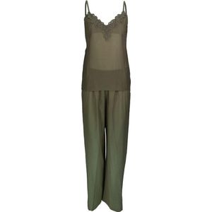 Irresistible Dames Pyjama - Katoen - Taupe - Maat XL